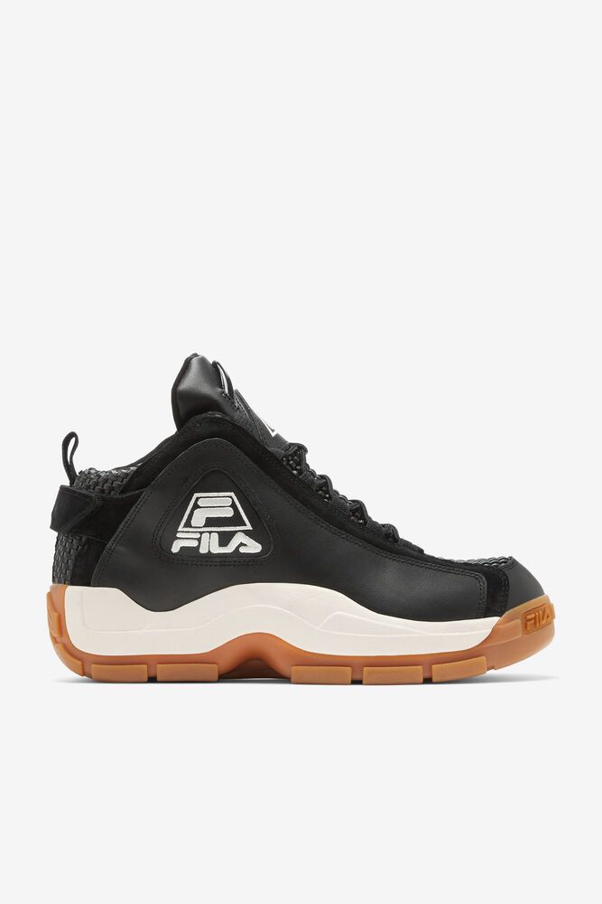 Fila Miesten Tennarit Grant Hill 2 Woven Mustat - OUCY-16397